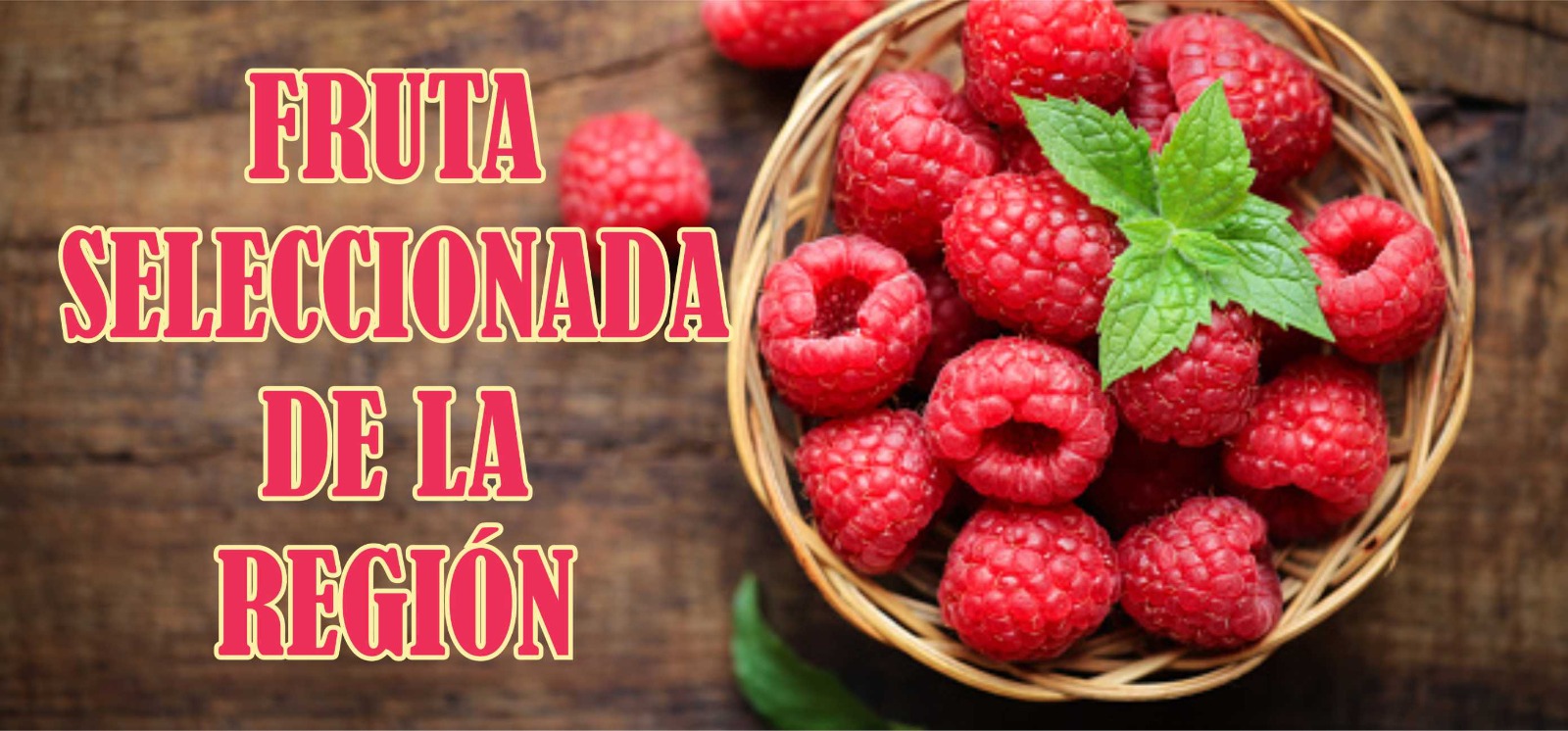 Frutas de la region. Granja los teros